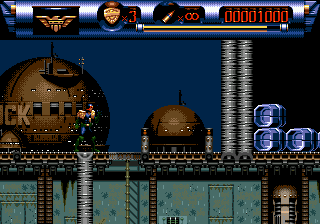 Скриншот игры Judge Dredd